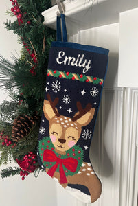 Dasher Full Size Stocking