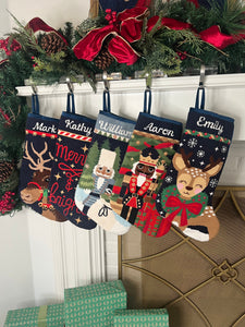 Merry and Bright Full Size Stocking